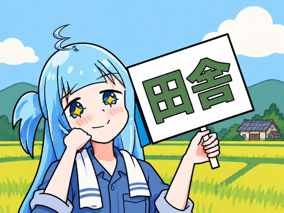 田舎の作品・作者を一覧で比較