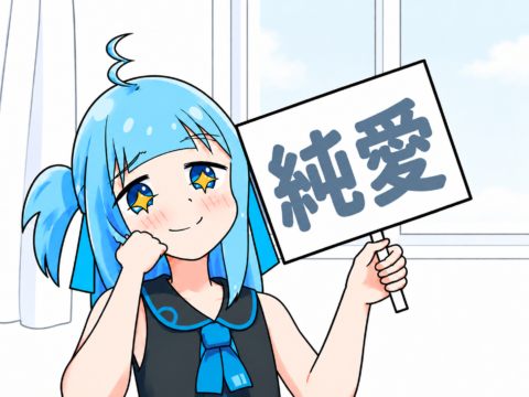 アテナちゃんの純愛ランキング看板